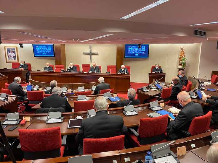 Asamblea Plenaria de los obispos de abril de 2022.