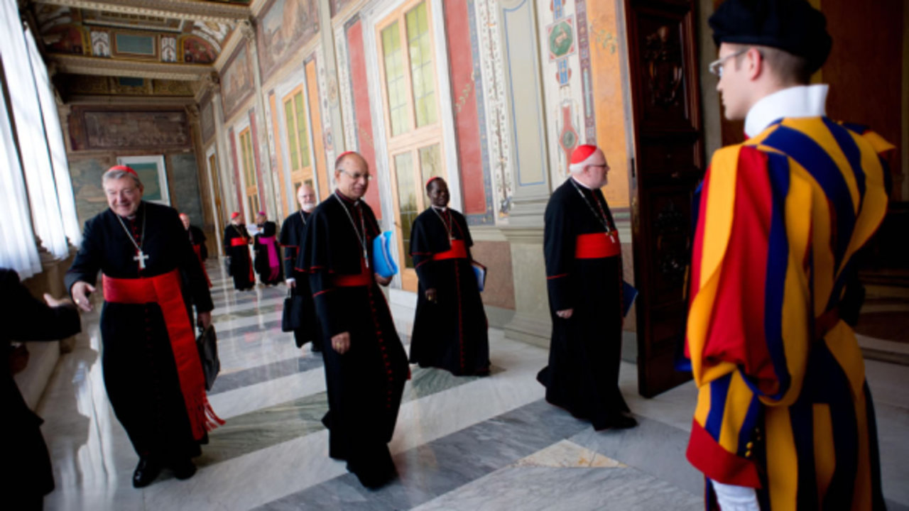 Cardenales del Consejo del papa Francisco