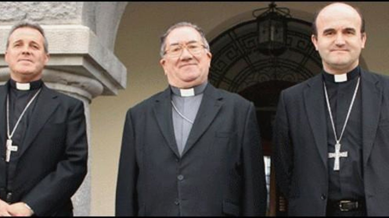 Los obispos de Bilbao, Vitoria y San Sebastián 