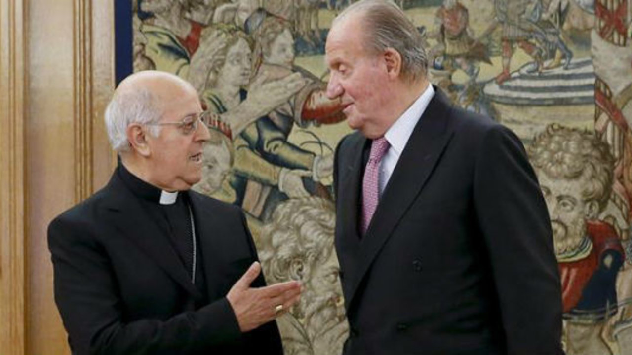 Blázquez y don Juan Carlos, reunión en Zarzuela