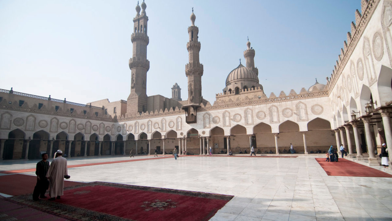 Mezquita de la Universidad de al-Azhar, El Cairo, Egipto 