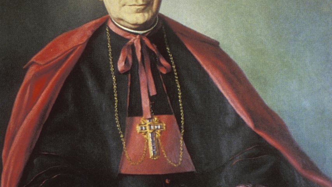 Retrato del Cardenal Herrera Oria.