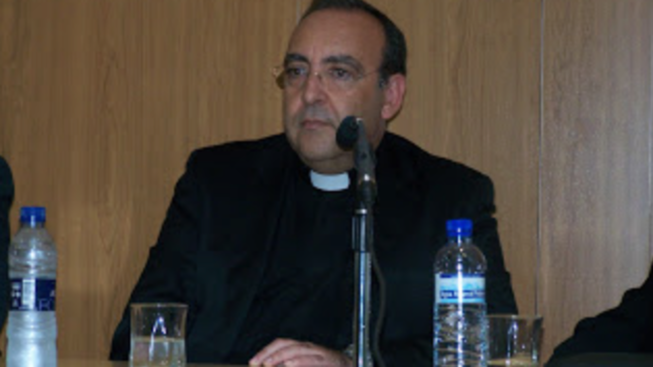 El sacerdote Alfonso Sánchez Rey. 
