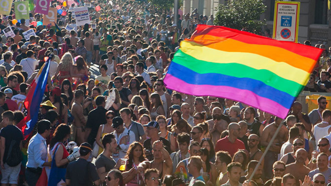 Una imagen del Día del Orgullo Gay. 