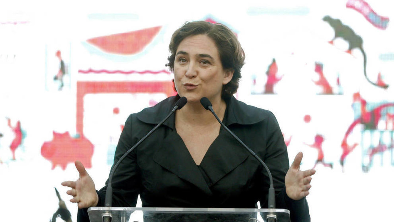 Ada Colau, alcaldesa de Barcelona. 