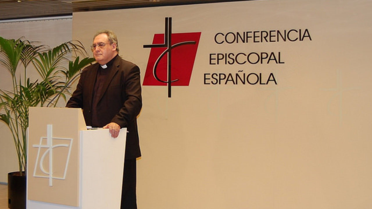 José María Gil Tamayo, portavoz de la Conferencia Episcopal