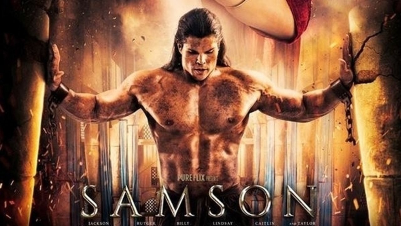 Cartel de la película Sansón. 