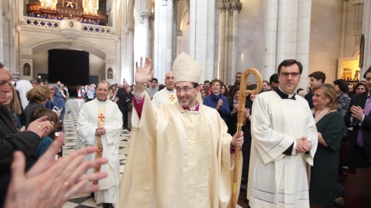 Ordenación episcopal de José Cobo / Seminario de Madrid. 