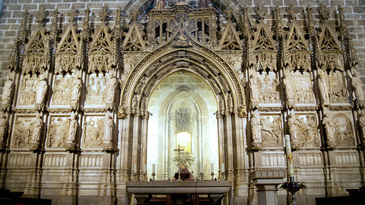 Capilla Santo Cáliz, catedral de Valencia.