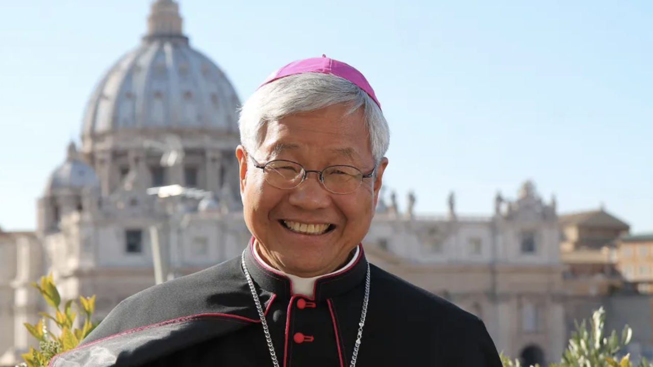 Monseñor Lázaro You Heung-sik, prefecto de la Congregación para el Clero del Vaticano. (Bohumil Petrik / CNA)