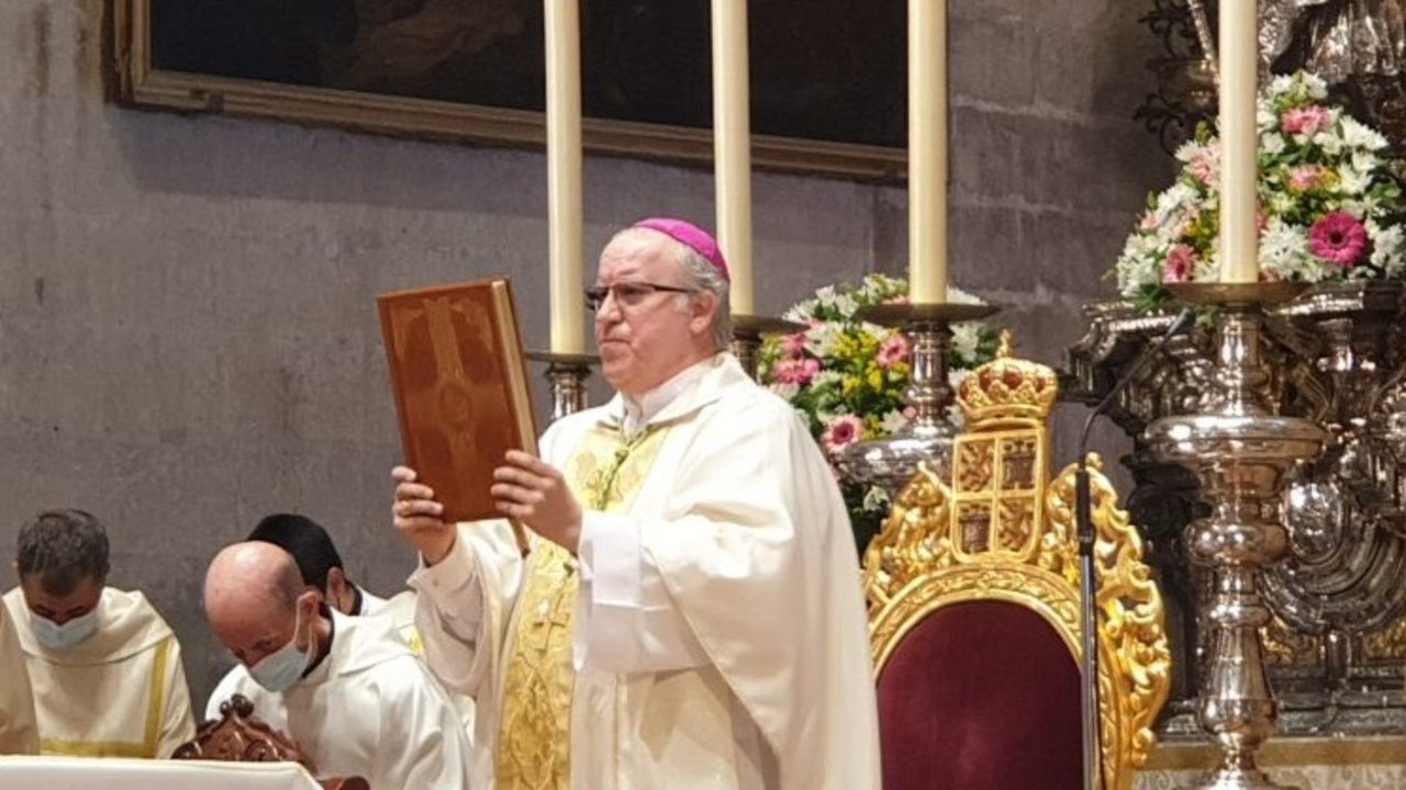 Toma de posesión de José Ángel Saiz Meneses, arzobispo de Sevilla.