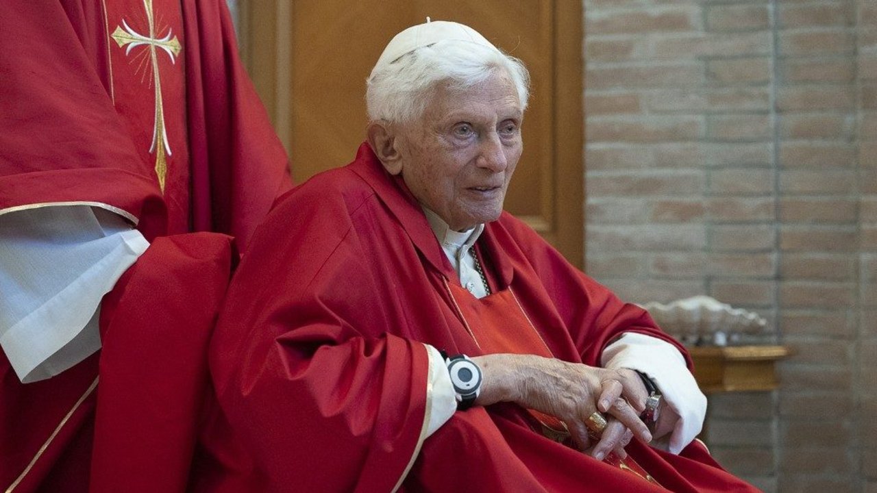 Papa emérito Benedicto XVI. 