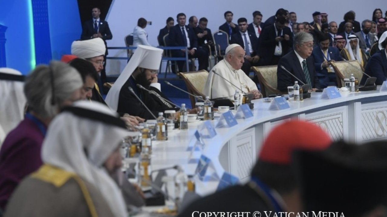 El Papa en Kazajistán. Vatican Media