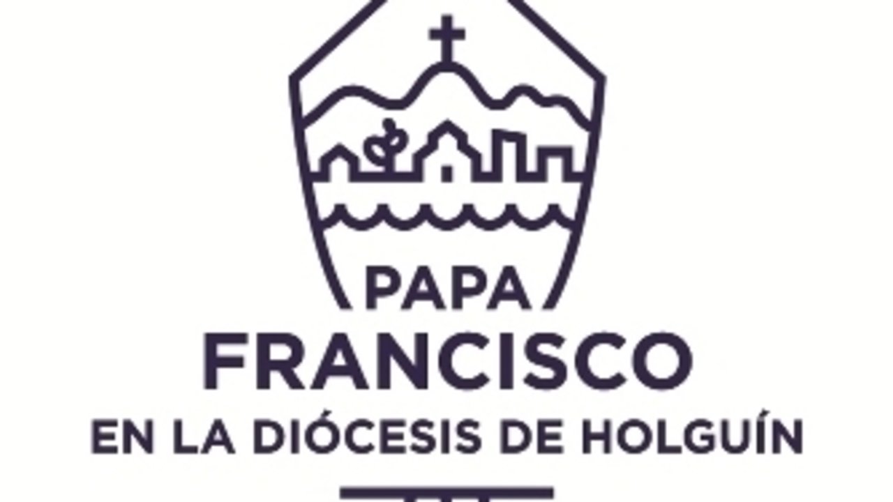 Logo creado con motivo de la visita del Papa a Cuba. 