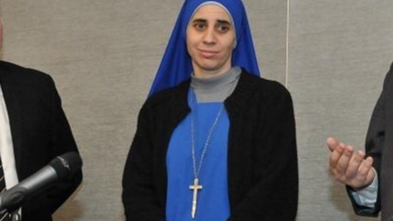 La hermana María Guadalupe.