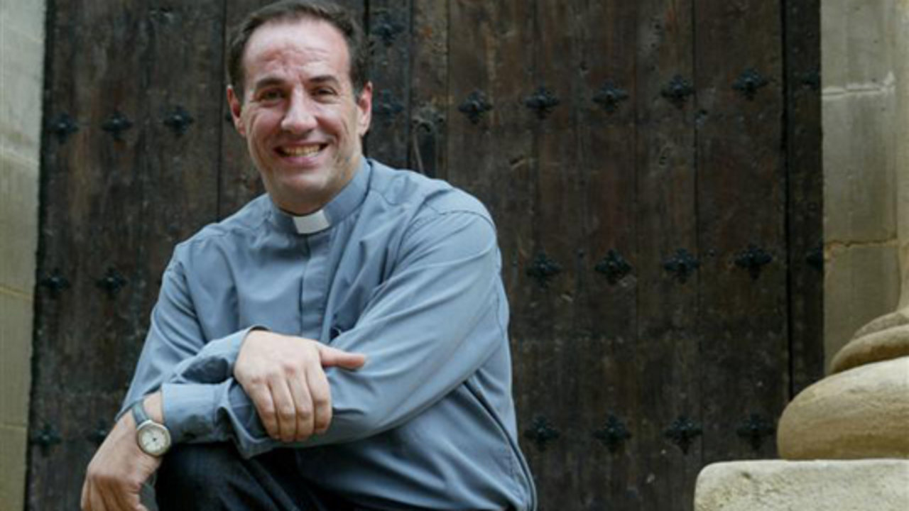 Javier Leoz, delegado episcopal del Año de la Misericordia en Pamplona.