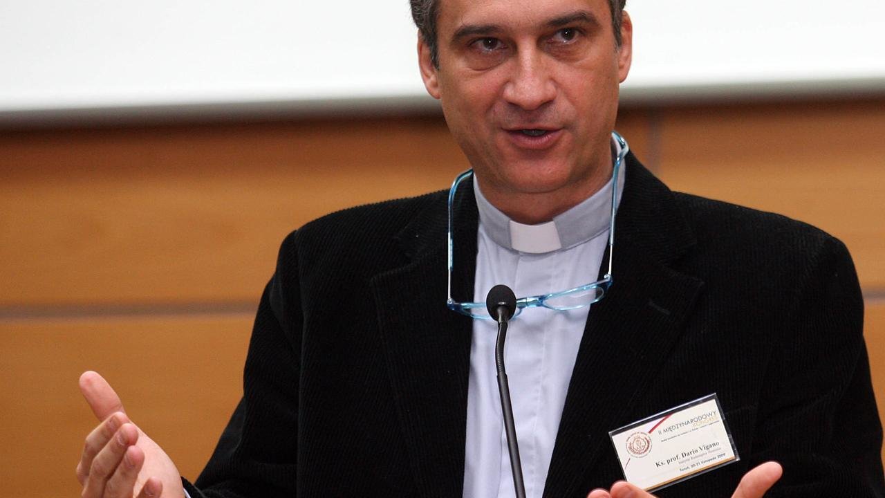 Darío Viganò, prefecto de la Secretaría para la Comunicación del Vaticano.  