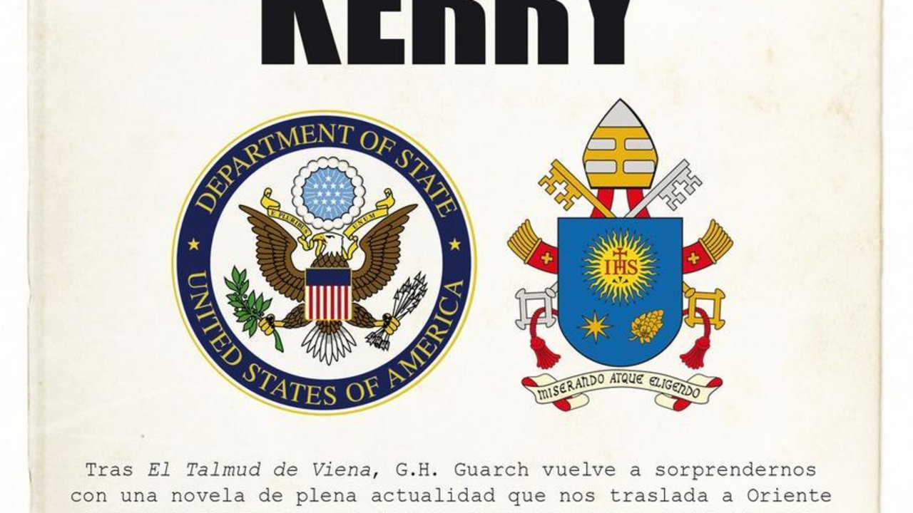 Portada de la novela "El informe Kerry". 