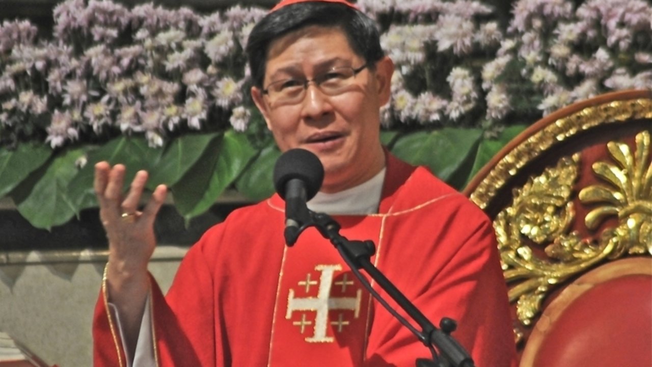 El cardenal Luis Antonio Tagle. 