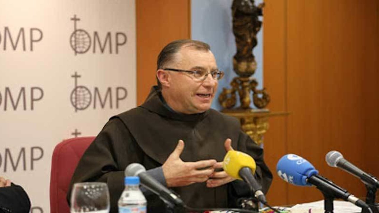El misionero franciscano polaco Simeón Czeslaw. 