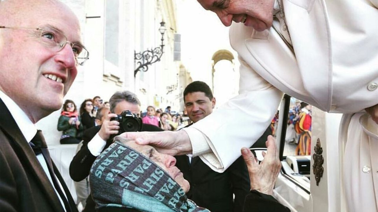 Última foto de la cuenta de Instagram del Papa Francisco publicada ayer. 