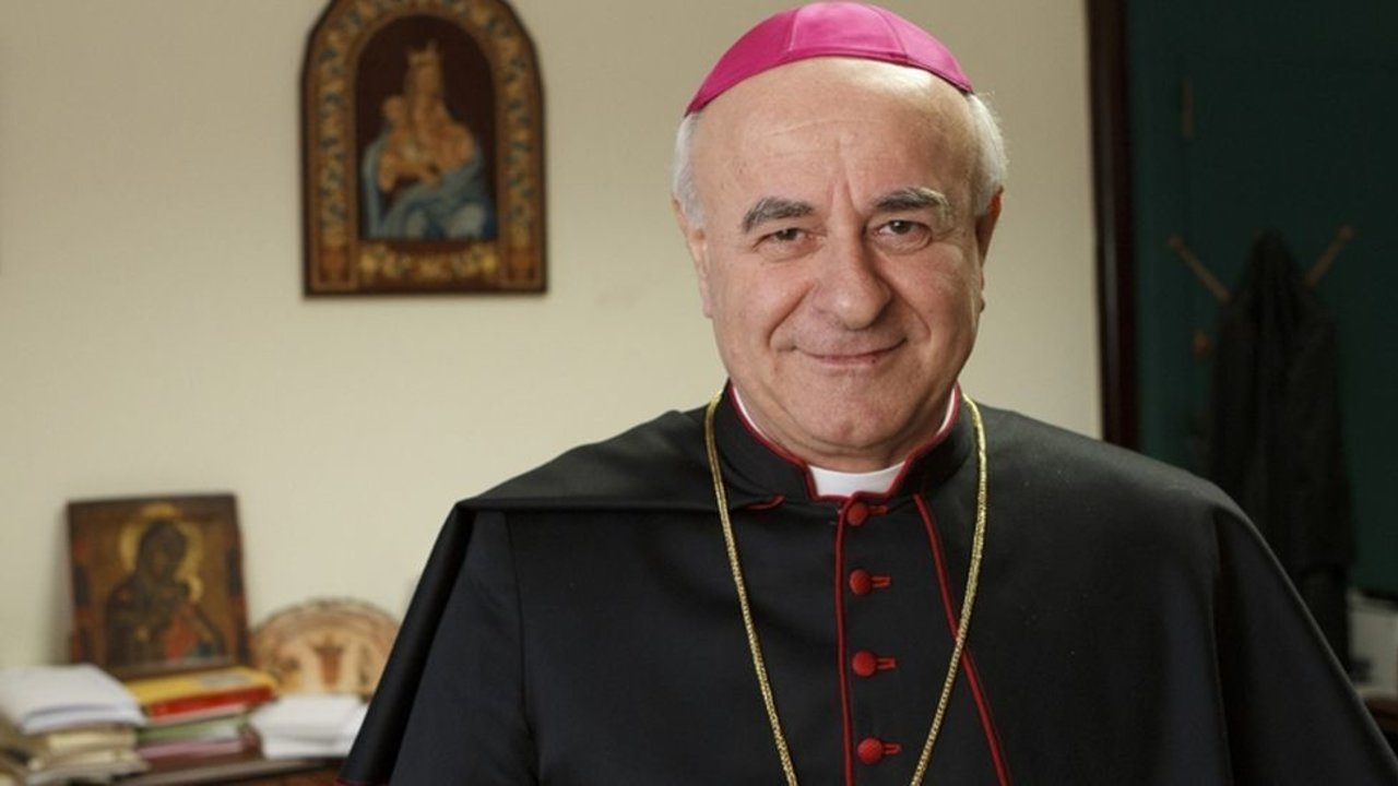 Monseñor Vincenzo Paglia, presidente de la pontificia Academia para la Vida. 