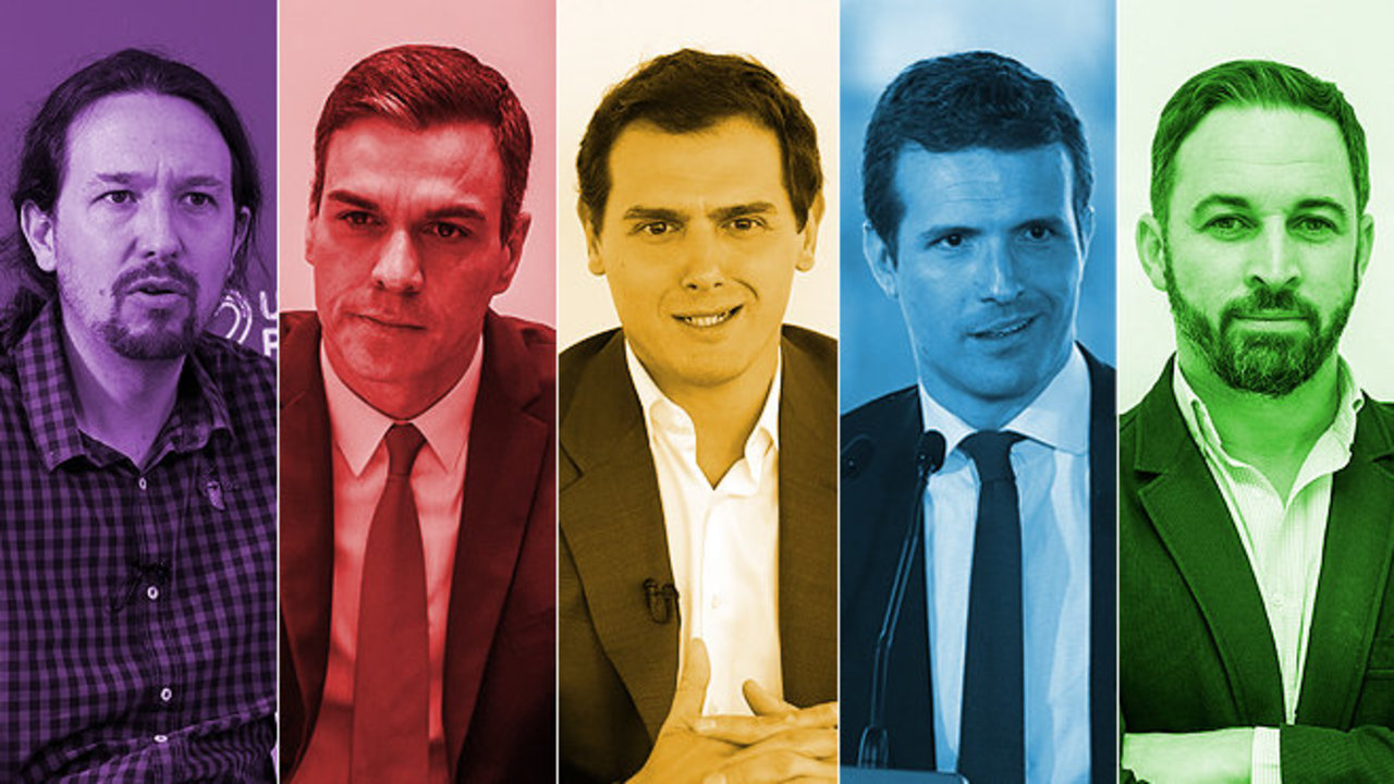 Los cinco candidatos principales