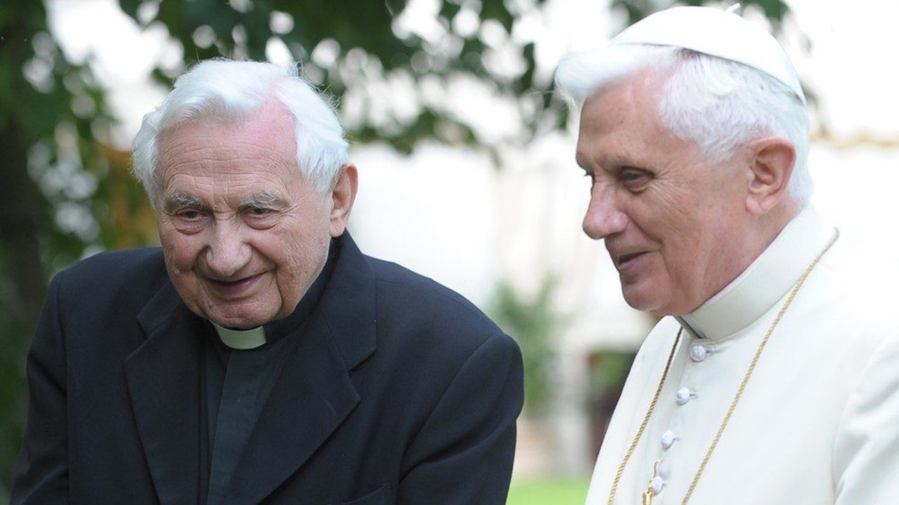 Georg y Josep Ratzinger.