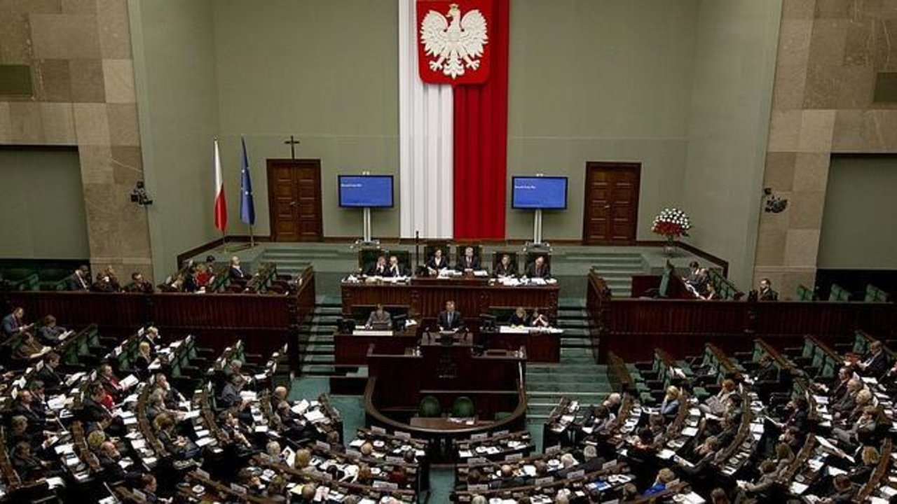 Parlamento de Polonia. 