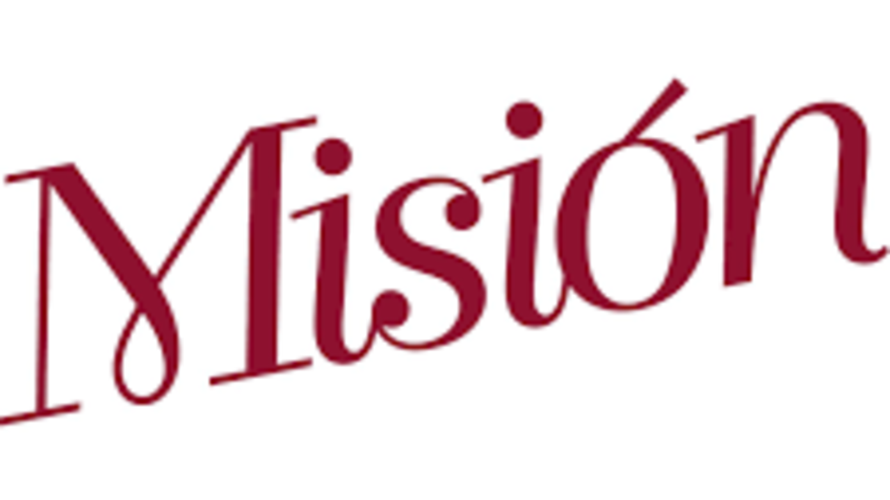Logo de la revista Misión. 
