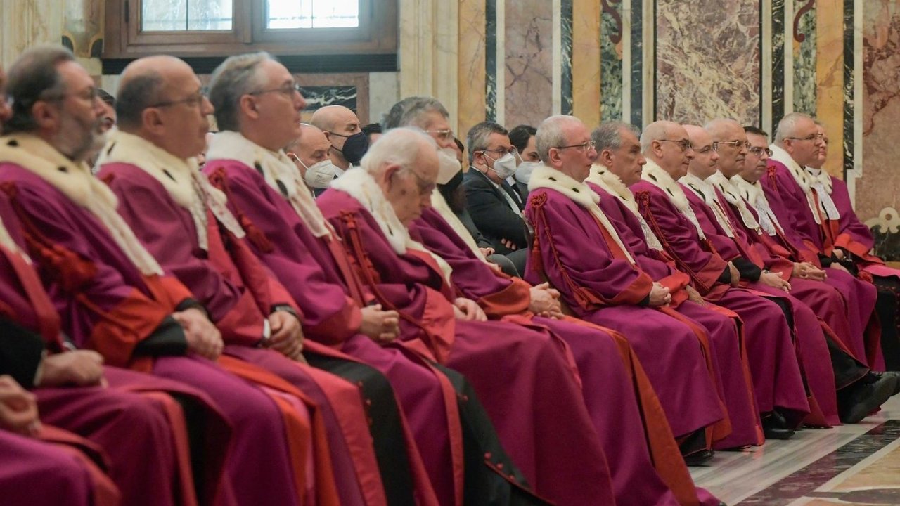 Inauguración del Año Judicial del Tribunal de la Rota Romana  (Vatican Media).