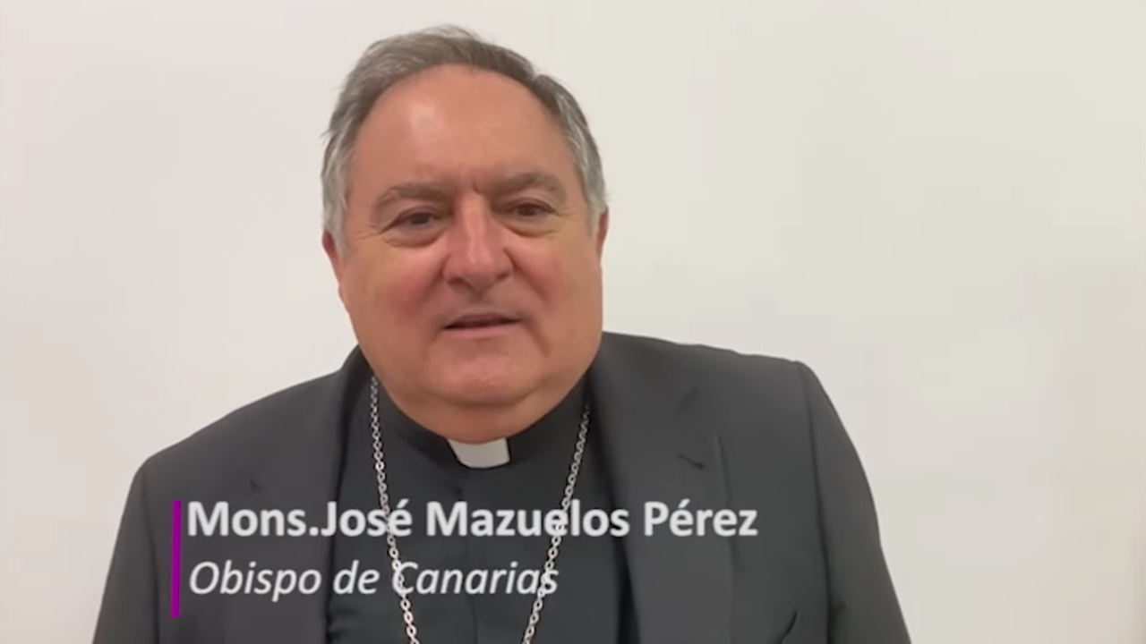 Mons. D. José Mazuelos Pérez, obispo de Canarias, presidente de la Subcomisión Episcopal para la Familia y la Defensa de la Vida.