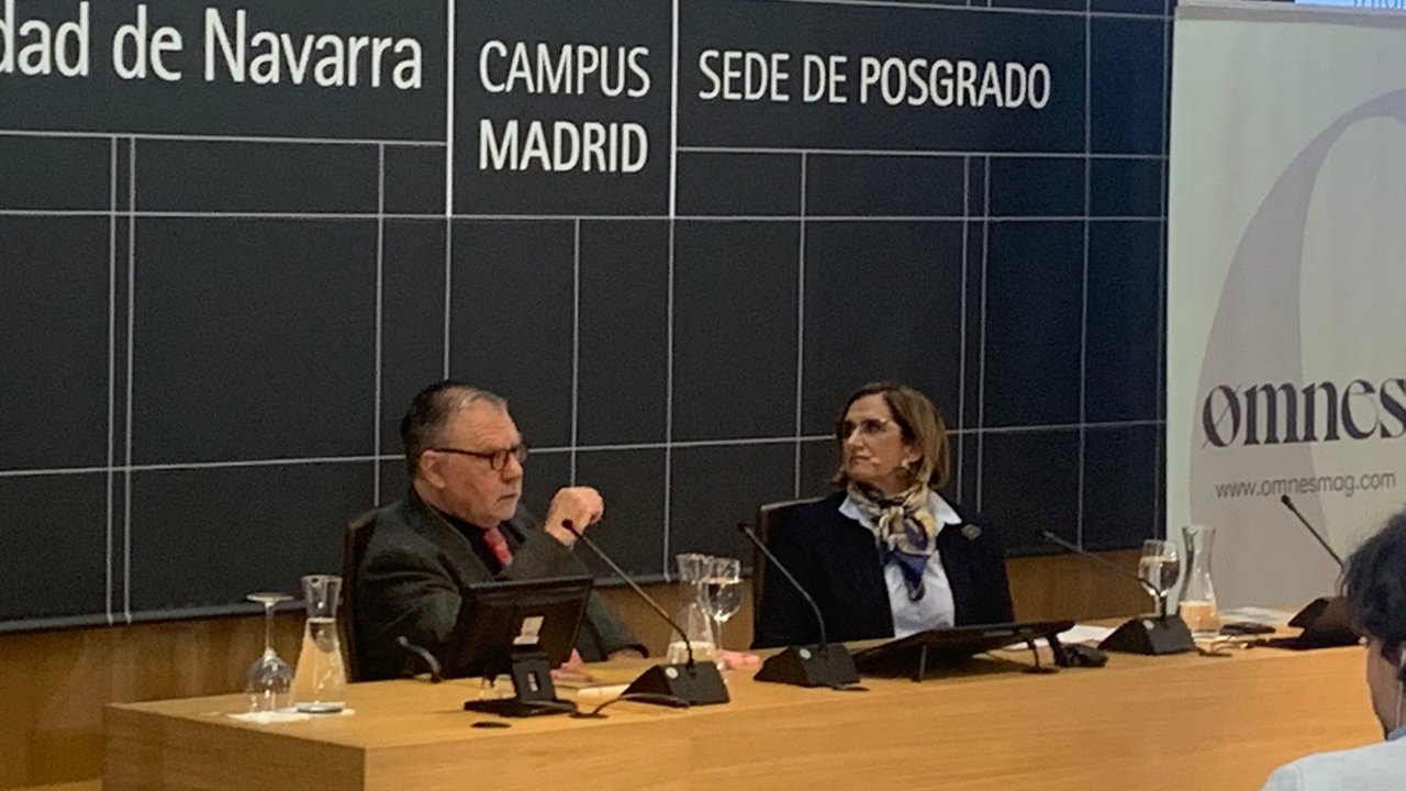 El profesor Joseph Weiler ayer en Madrid.