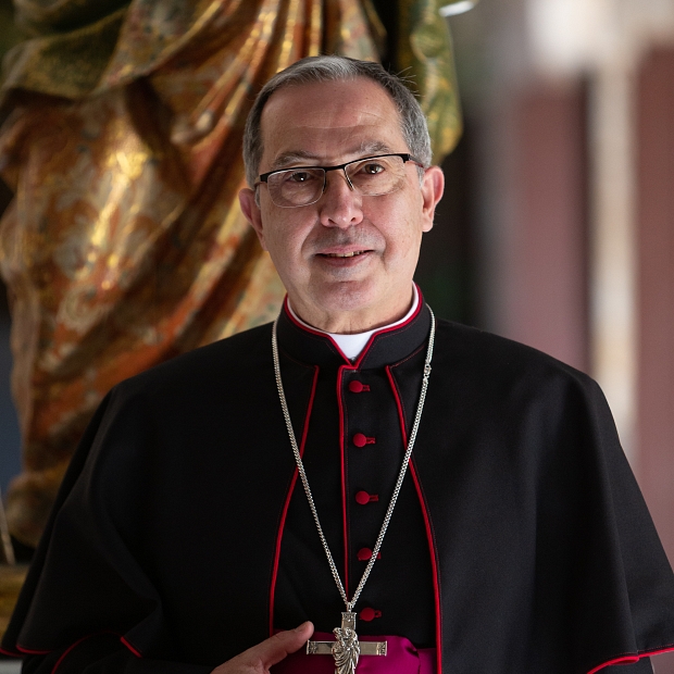 Mons. Fernando Valera, obispo de Zamora. 