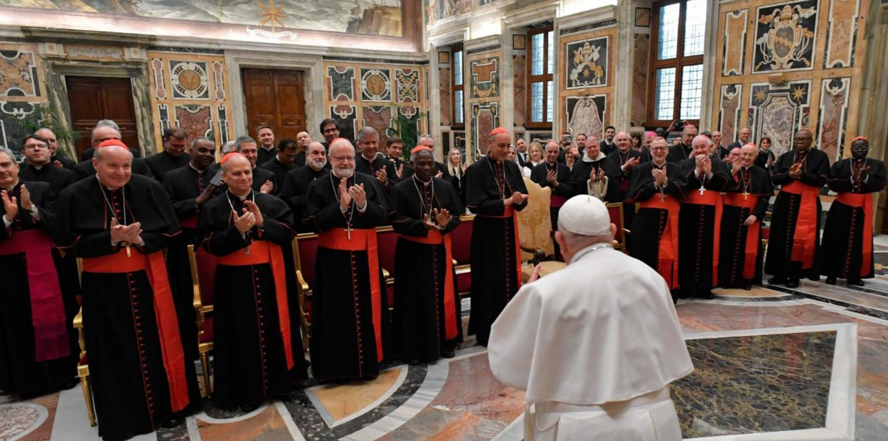 Audiencia del Papa Francisco a los participantes en la asamblea plenaria del Dicasterio para la Doctrina de la Fe - 26 de enero de 2024. (Vatican Media).