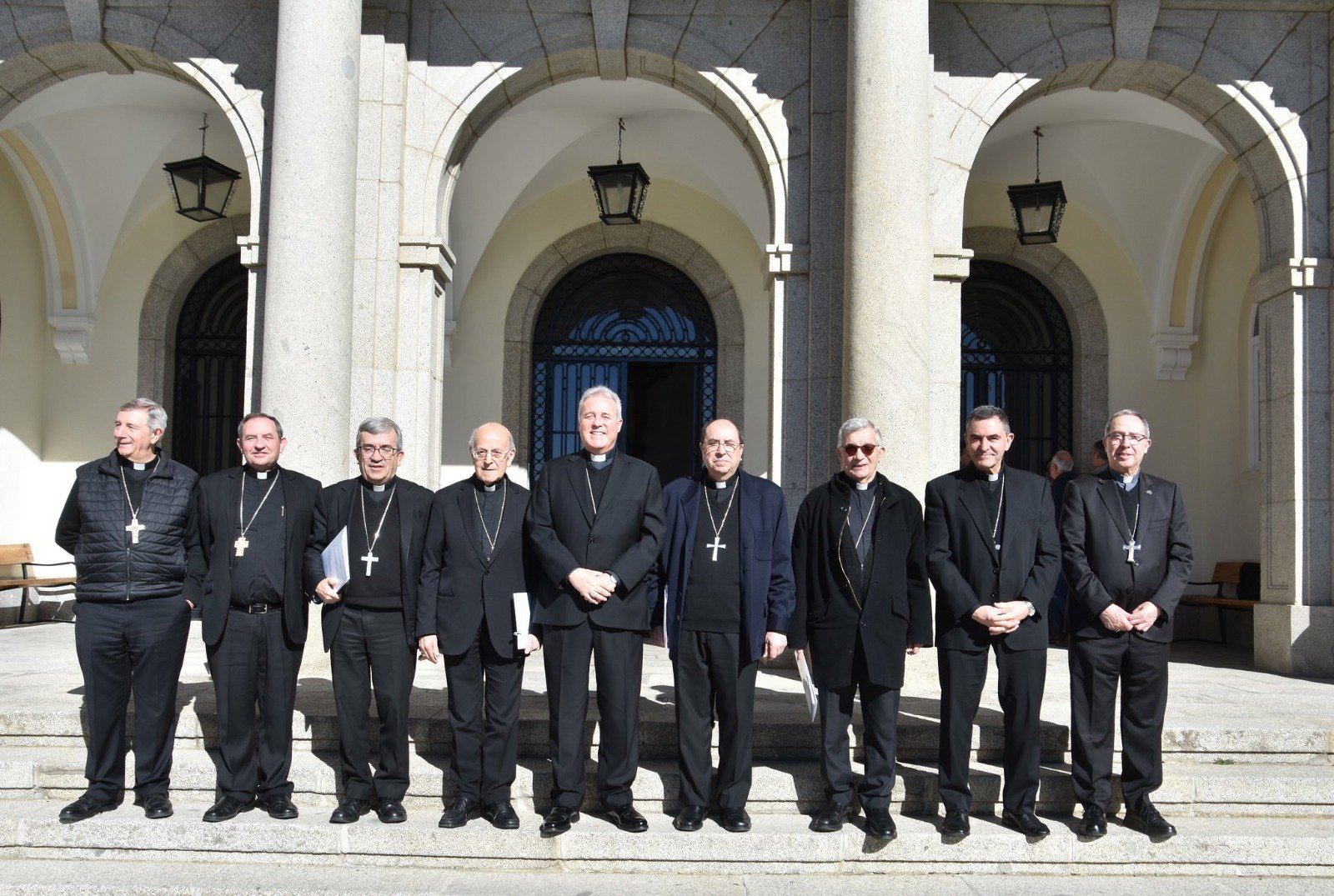 Los nueve obispos de la Iglesia de Castilla. Foto: Gonzalo G. de Vega. Diócesis de Ávila.