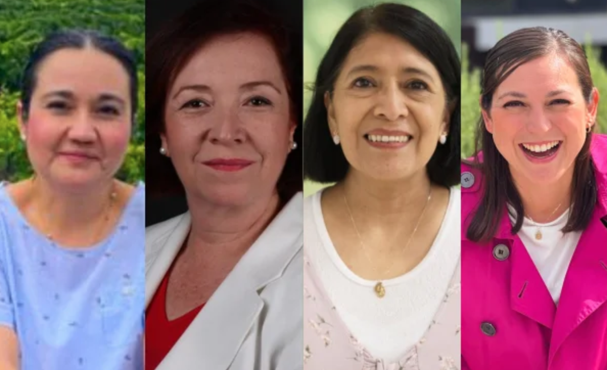 Las cuatro mujeres del Opus Dei fallecidas en México.